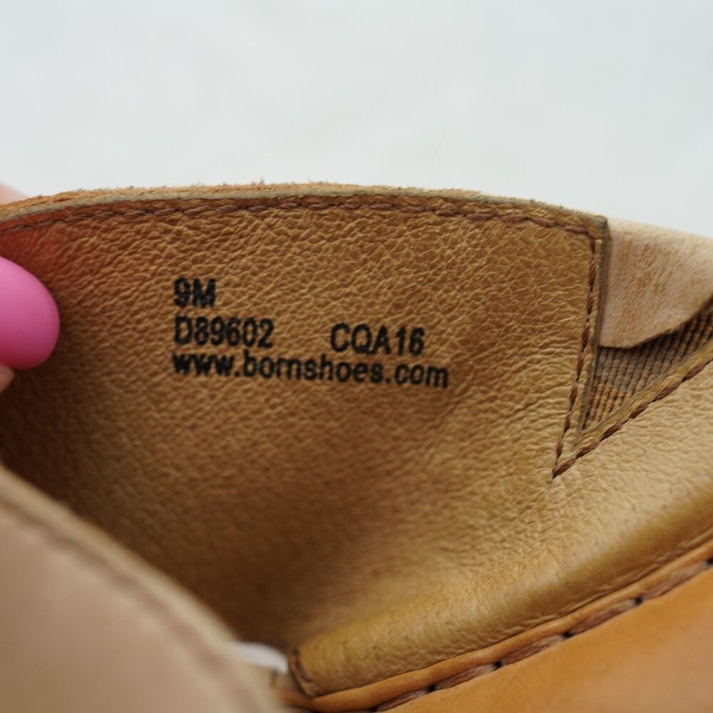 Born Tan Leather Sandals - Picture 8 of 9